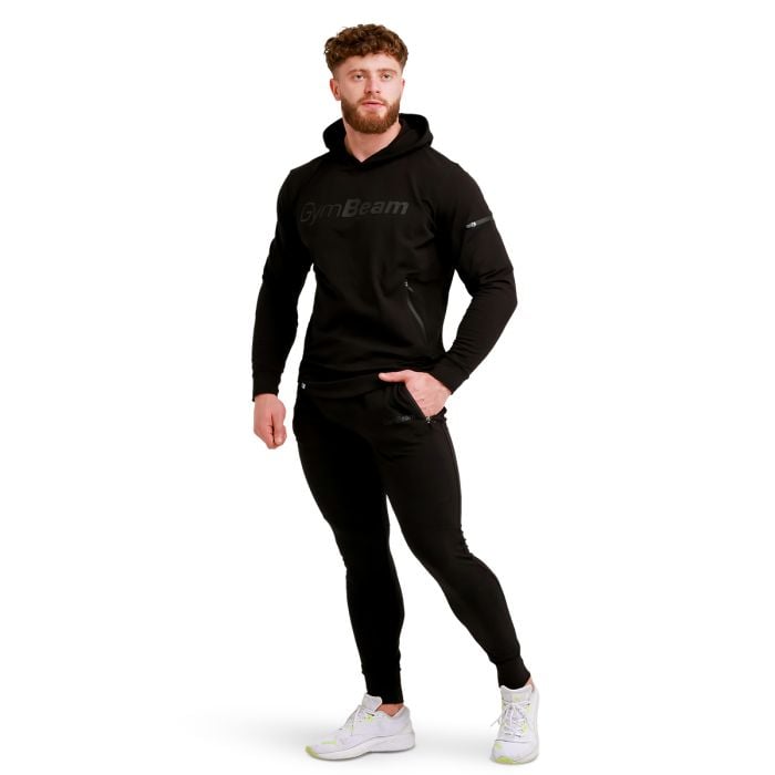 Tepláky Urban Black - GymBeam L