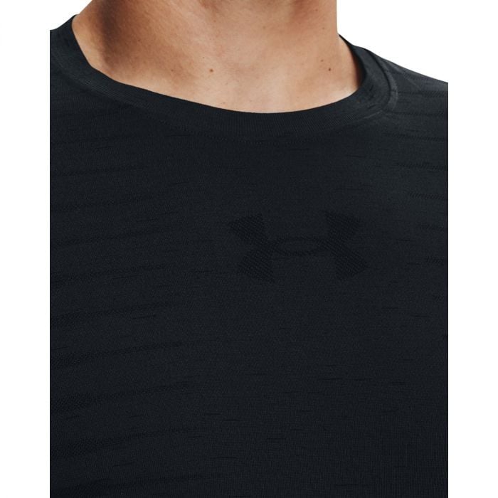 Tričko Seamless Wordmark SS Black - Under Armour S