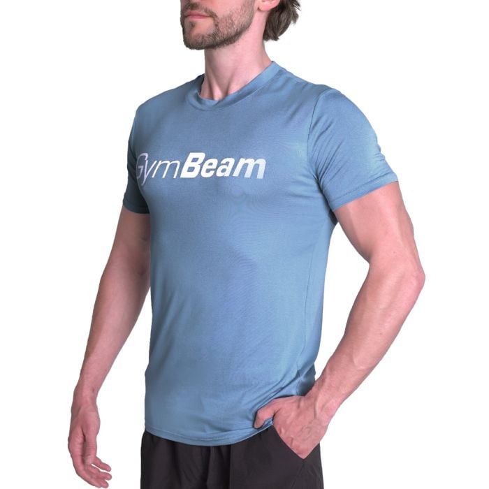 Tričko Essence Blue - GymBeam L