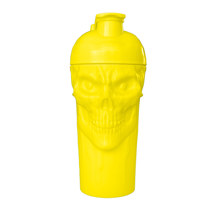 Levně Šejkr The Skull Yellow 700 ml - JNX