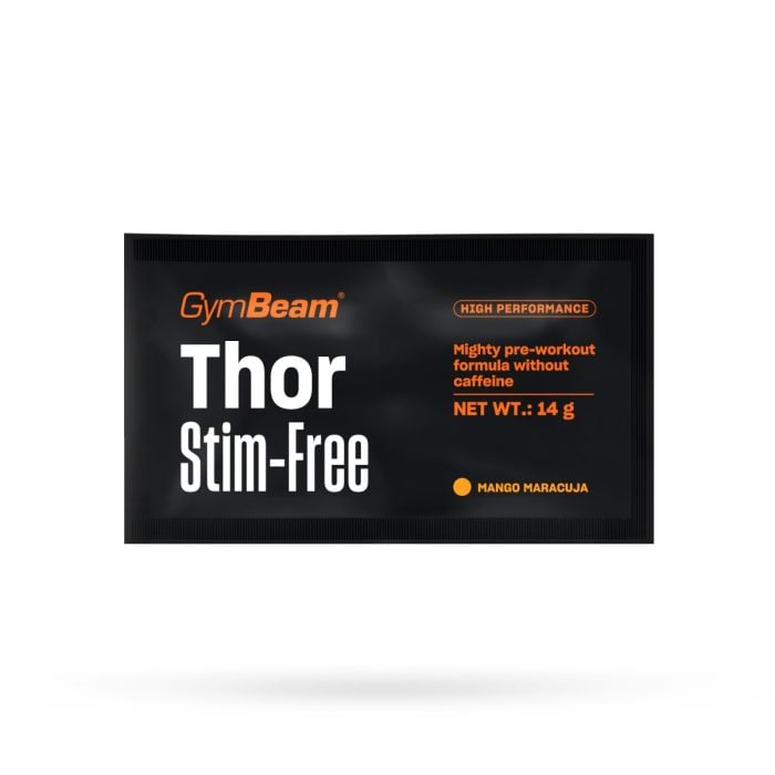 Vzorek Thor Stim-Free  - GymBeam mango marakuja 14 g