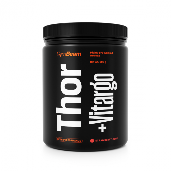 Thor Fuel + Vitargo - GymBeam jahoda kiwi