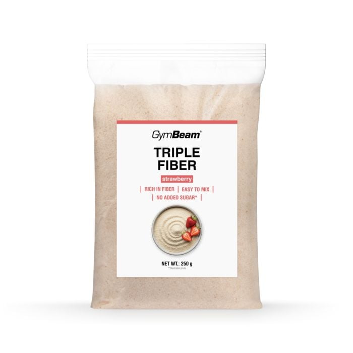 Triple fiber - GymBeam jahoda 250 g