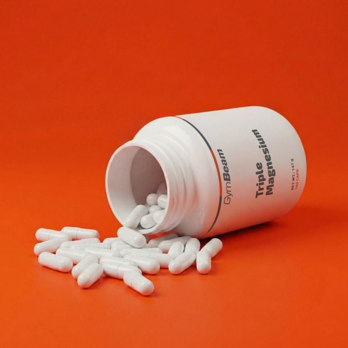 Triple Magnesium - GymBeam 180 kaps. - 00