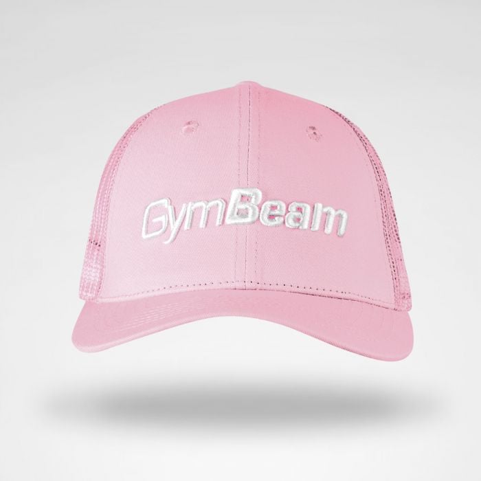 Kšiltovka Mesh Panel Cap Baby Pink - GymBeam růžová uni