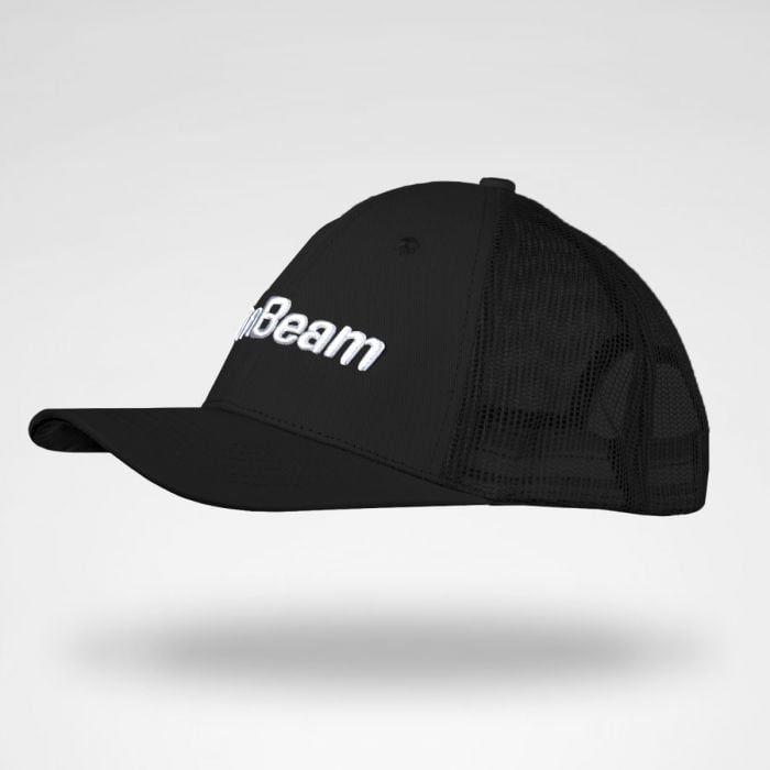 Kšiltovka Mesh Panel Cap Black - GymBeam černá