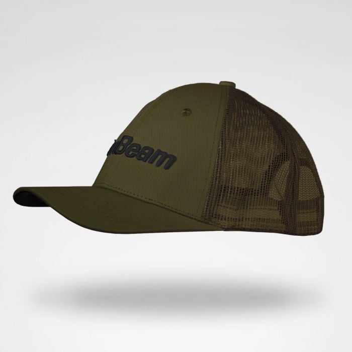 Kšiltovka Mesh Panel Cap Military Green - GymBeam vojenská zelená