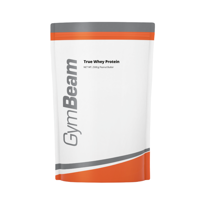 True Whey - GymBeam arašídové máslo 2500 g