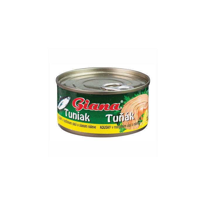 Tuna Chunks In Vegetable Oil And Brine  - Giana