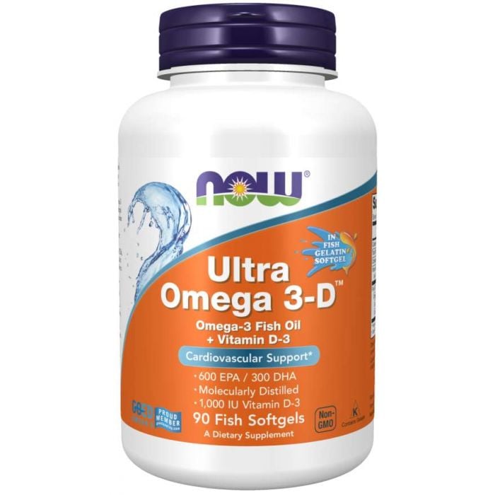 Ultra Omega 3-D™ - NOW Foods  90 kaps.