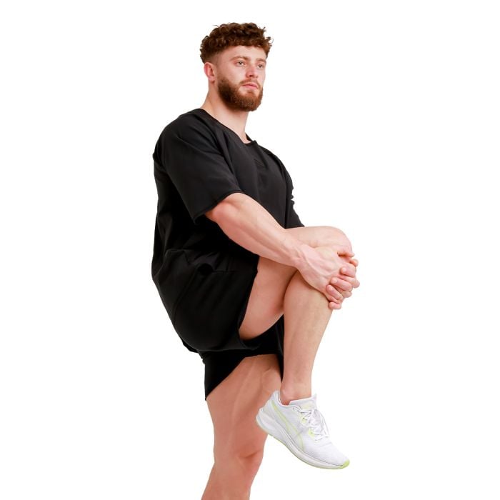 Tričko Unity Black - GymBeam L