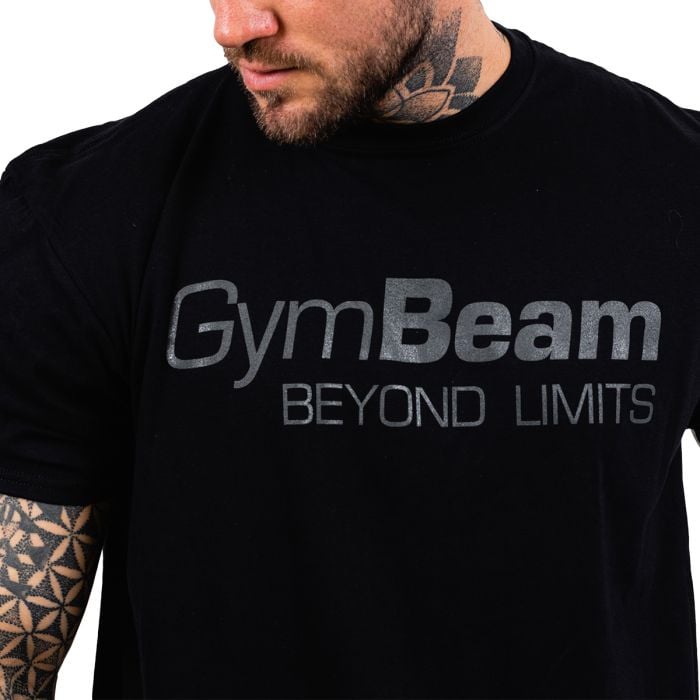 Tričko Beyond Limits Black - GymBeam L