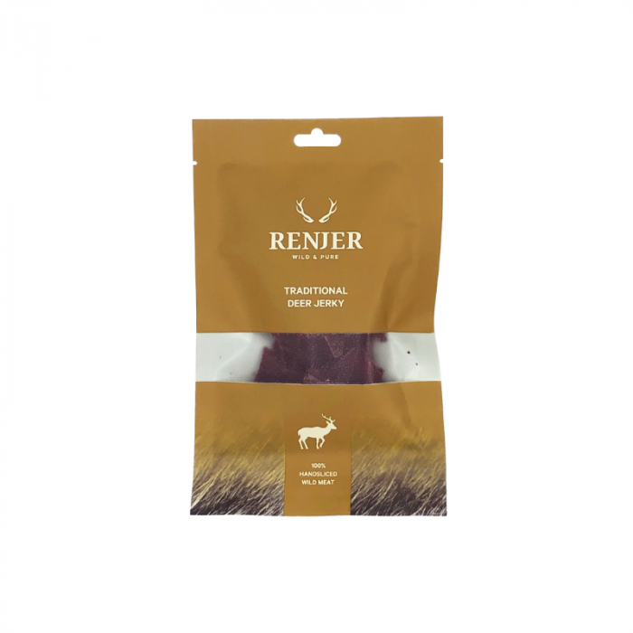 Sušené jelení maso Deer Jerky - Renjer chilli a limetka 25 g