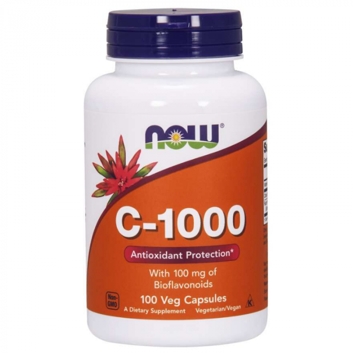 Vitamín C 1000 mg - NOW Foods  250 kaps.