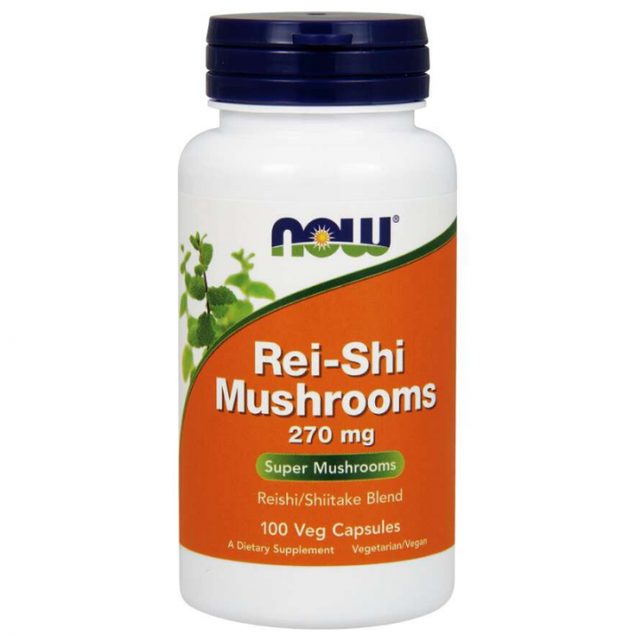 Rei-Shi Houby 270 mg - NOW Foods  100 kaps.