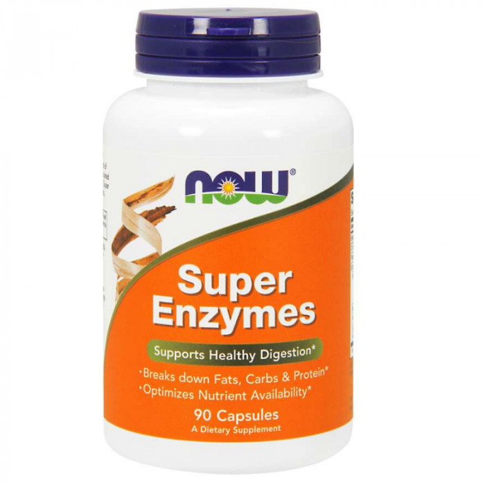 Levně Super Enzymes 180 kaps. - NOW Foods