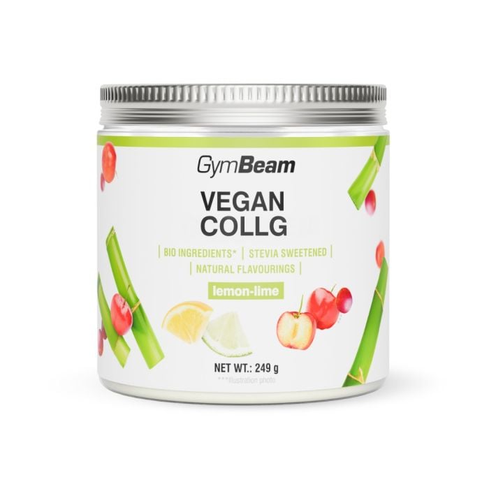 Vegan Collg - GymBeam 249 g - citrón limetka