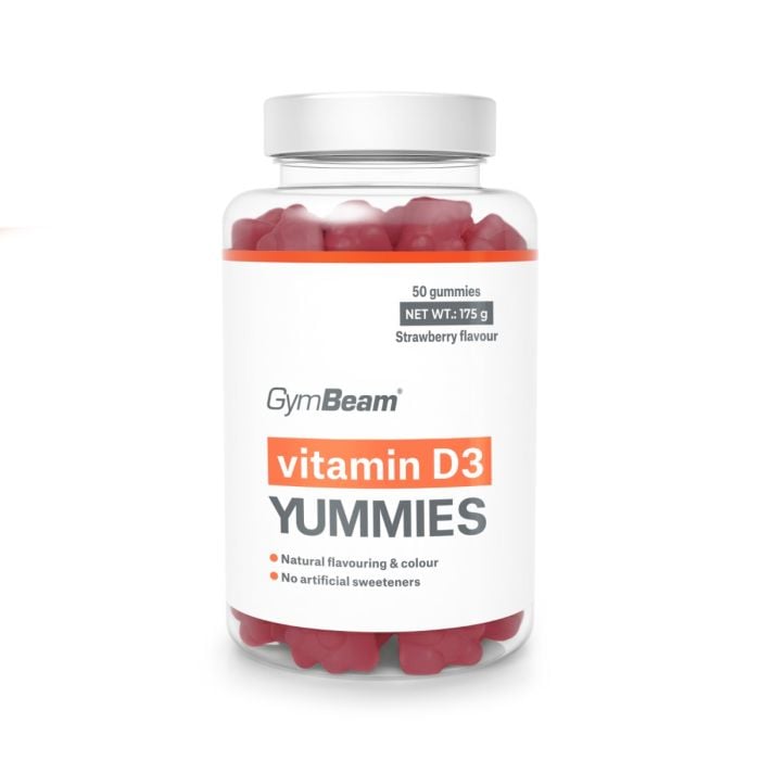 Vitamín D3 Yummies - GymBeam 120 g