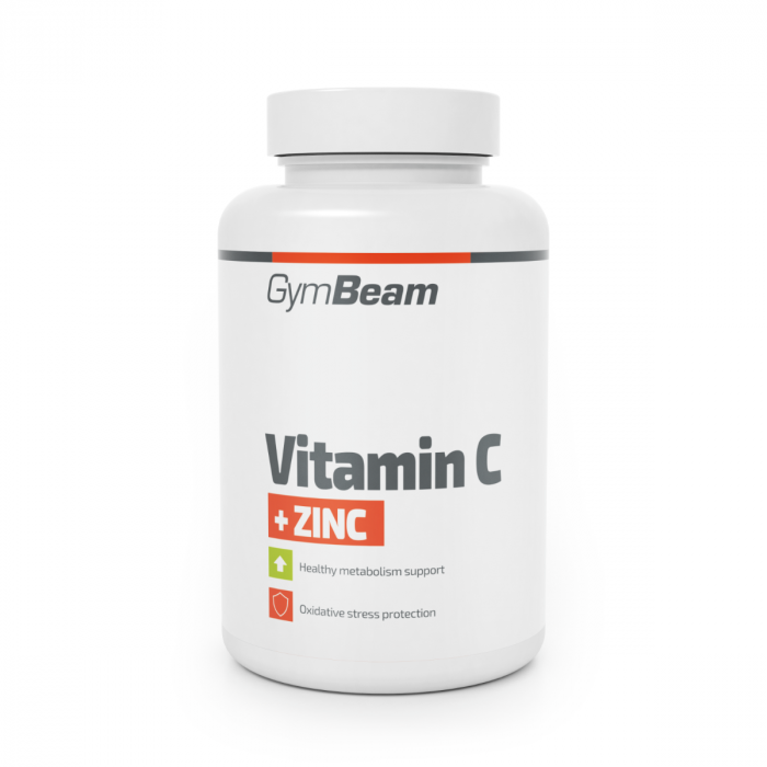 Levně Vitamín C + zinek 120 tab. - GymBeam