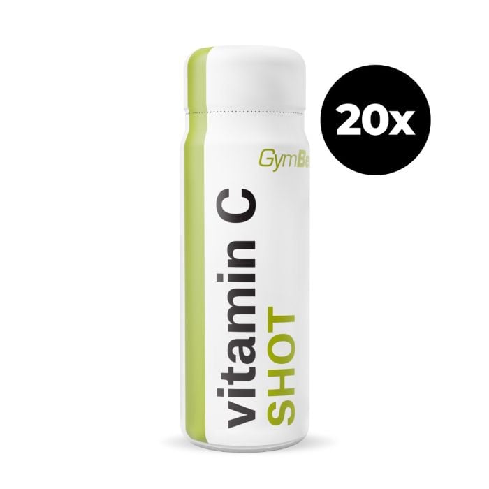 Vitamín C shot - GymBeam citrón limetka - 60 ml