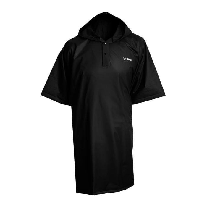Nepromokavé pončo Black - GymBeam single_variant