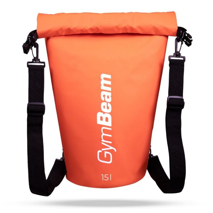 Voděodolný batoh Dry Bag Orange 15 l - GymBeam single_variant