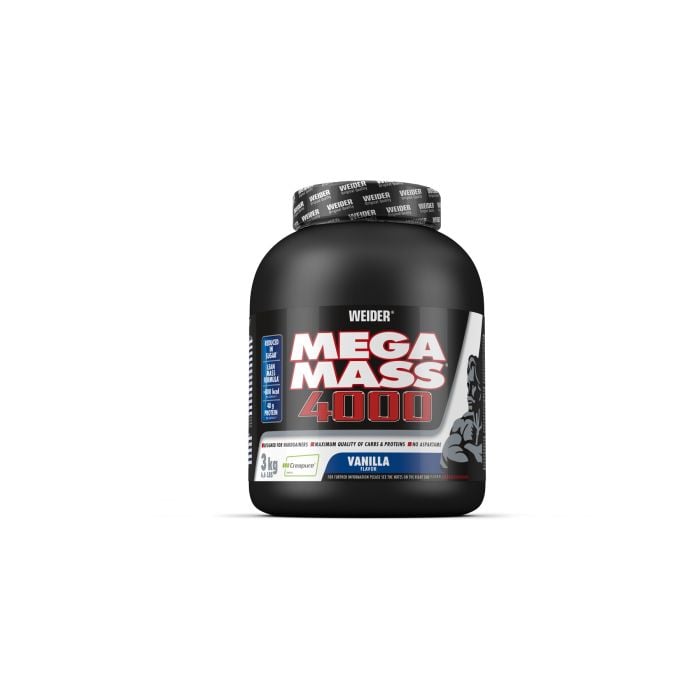 Mega Mass 4000 - Weider 7000 g - vanilka