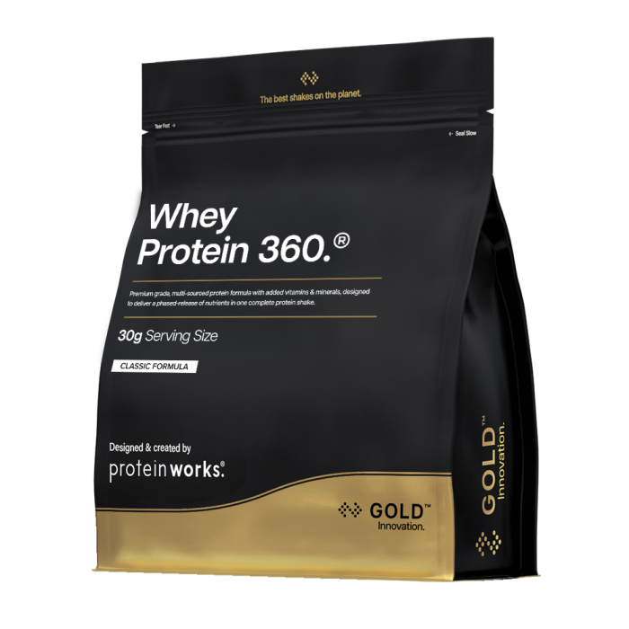 Whey Protein 360 ® - The Protein Works čokoládové hedvábí - 1200 g