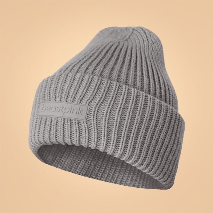 Zimní čepice Beanie Grey - BeastPink single_variant