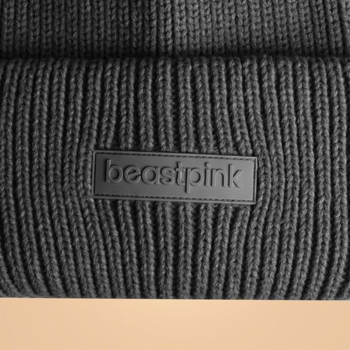 Zimní čepice Beanie Black - BeastPink universal