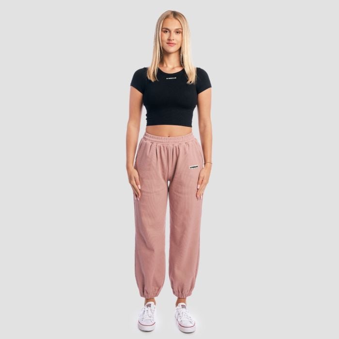 Dámské tričko Cropped Aura Black - GymBeam S