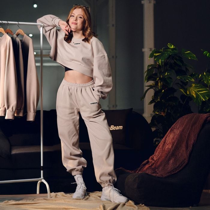 Dámské tepláky Aura Grey - GymBeam M