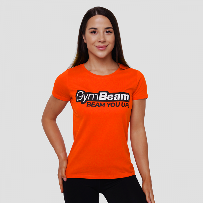 Levně Dámské Tričko Beam Orange XS - GymBeam