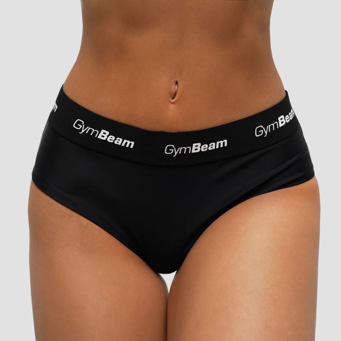 Spodní díl plavek Sporty Black - GymBeam
