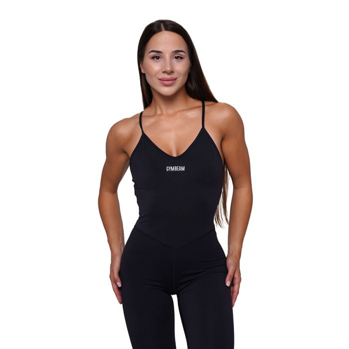 Dámský overal FIT Black - GymBeam S