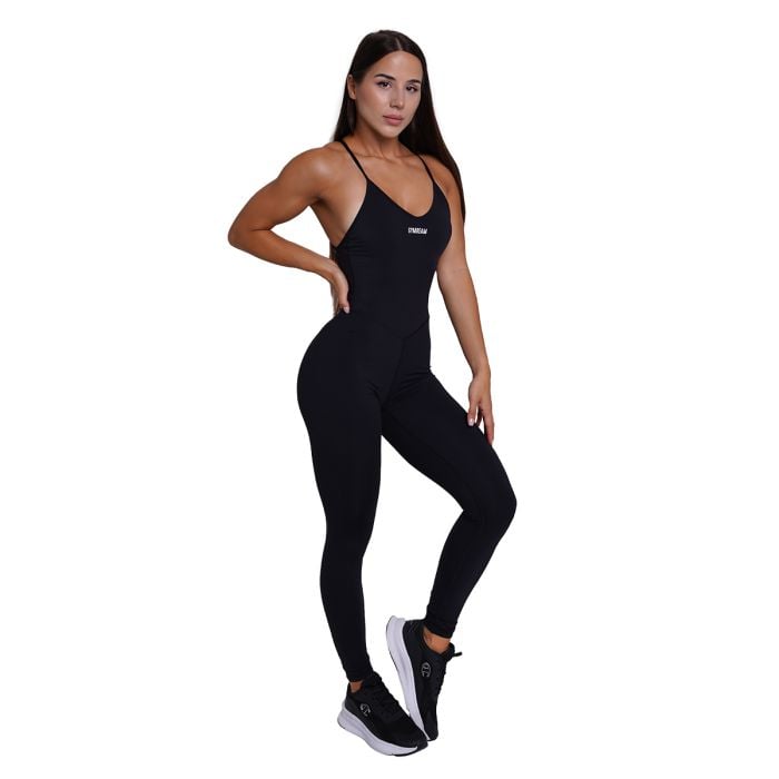 Dámský overal FIT Black - GymBeam S