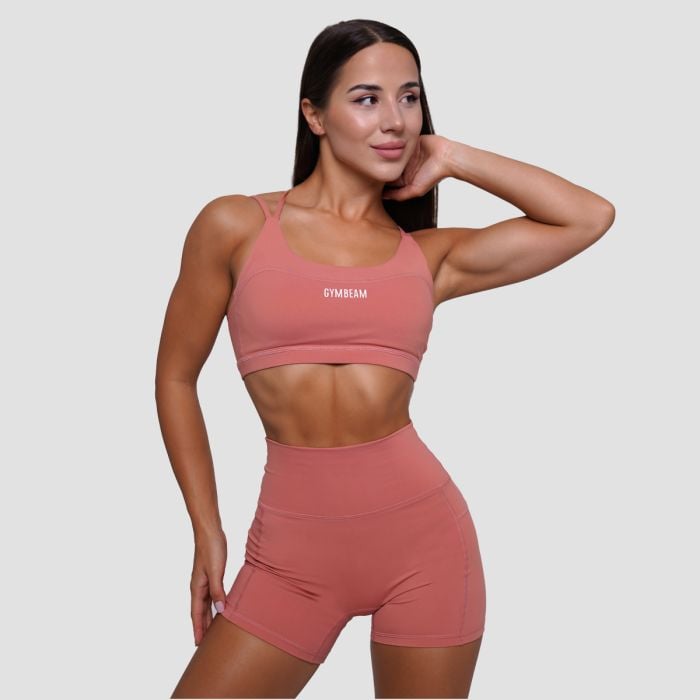 Dámské šortky FIT Salmon - GymBeam S