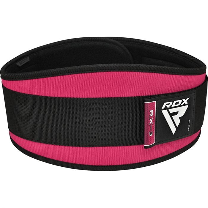 Dámský fitness opasek RX3 Pink - RDX Sports S