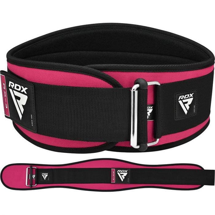 Dámský fitness opasek RX3 Pink - RDX Sports S