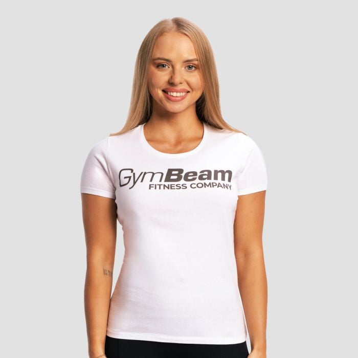 Dámské tričko Fitness White - GymBeam M