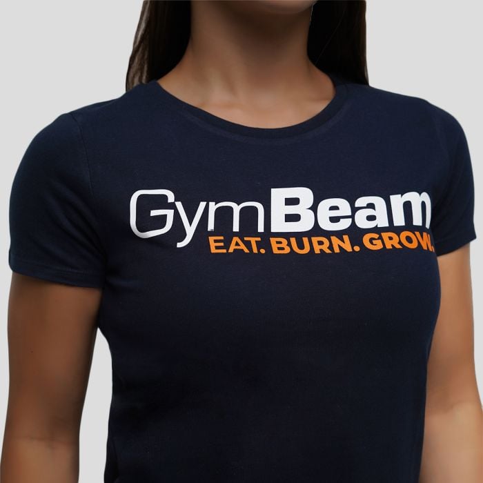 Dámske tričko Grow Navy - GymBeam L