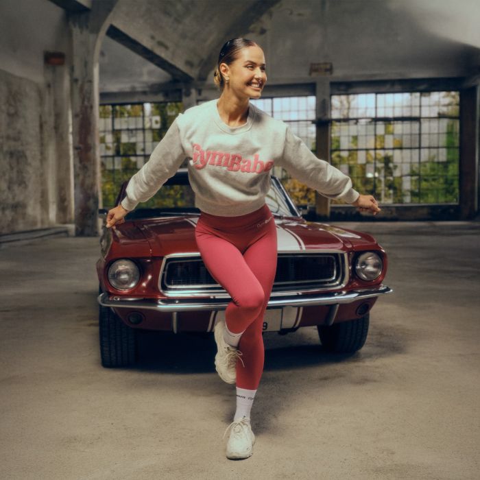 Dámská mikina GymBabe Cloud - GymBeam S