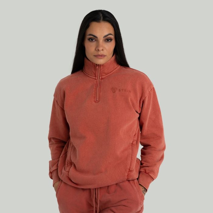 Dámska mikina Washed Terra - STRIX L
