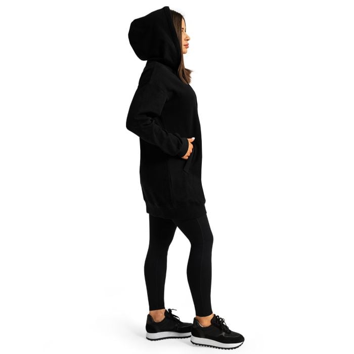 Dámská Longline mikina Limitless Black - GymBeam L