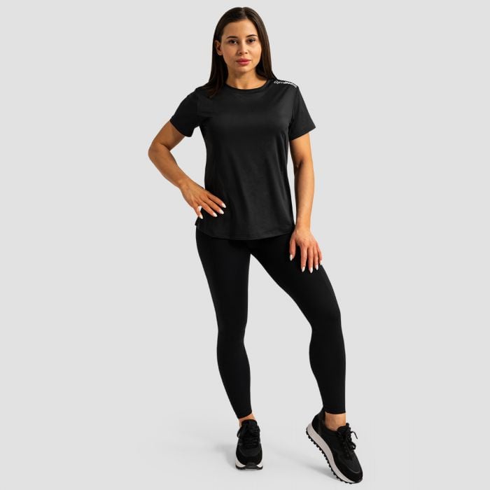 Dámské sportovní tričko Limitless Black - GymBeam L