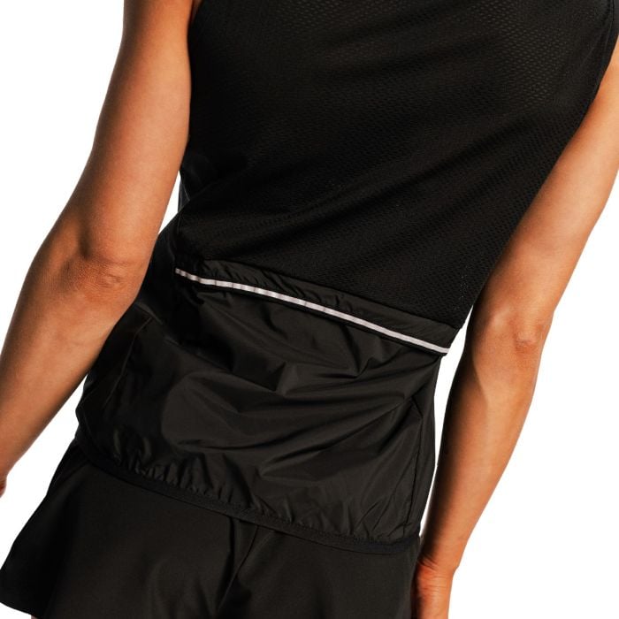 Dámská bežecká vesta Pulse X Black - GymBeam S