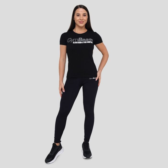 Dámské tričko Pure Ambition Black - GymBeam M