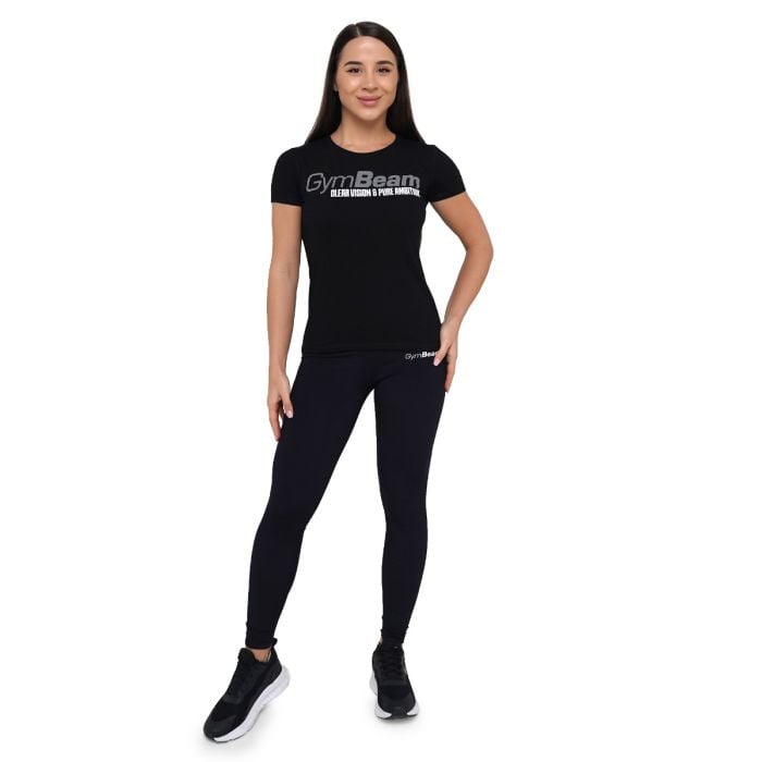 Dámské tričko Pure Ambition Black - GymBeam M