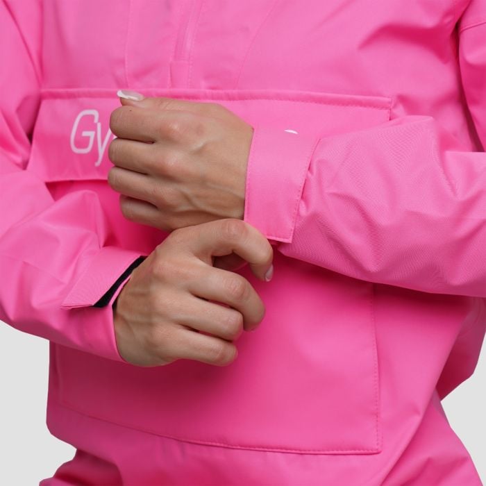 Dámská bunda Rain Smock Fuchsia - GymBeam M