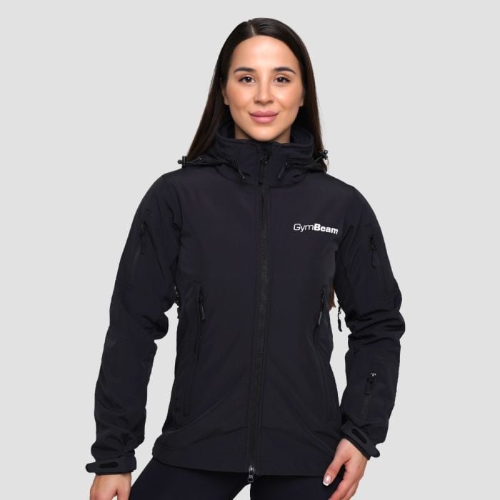 Dámská bunda Softshell Black - GymBeam S